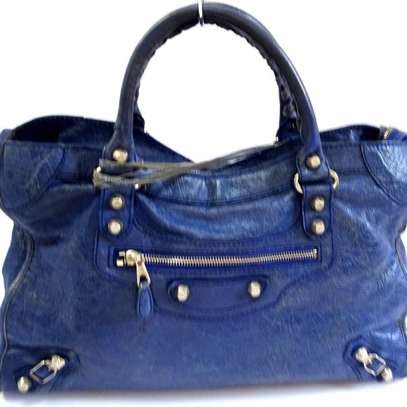 Balenciaga Handbags - BALENCIAGA Motorcycle 2-Way Satchel Shoulder Bag